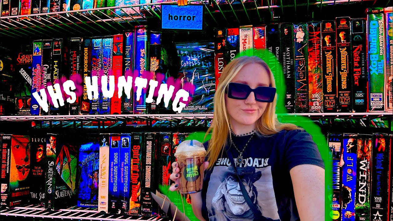 VHS Hunting in Burbank | Horror Vibes Coffee and VHS Haul