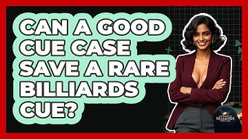 Can A Good Cue Case Save A Rare Billiards Cue? - Billiards Hustlers