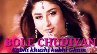 K3G - Bole Chudiyan Video | Amitabh, Shah Rukh, Kareena, Hrithik