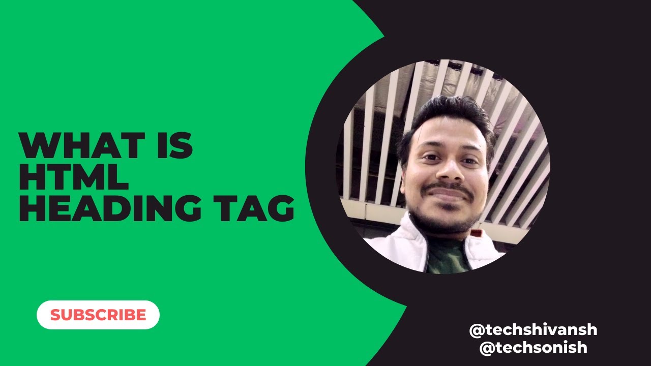 What Is HTML Heading Tag YouTube