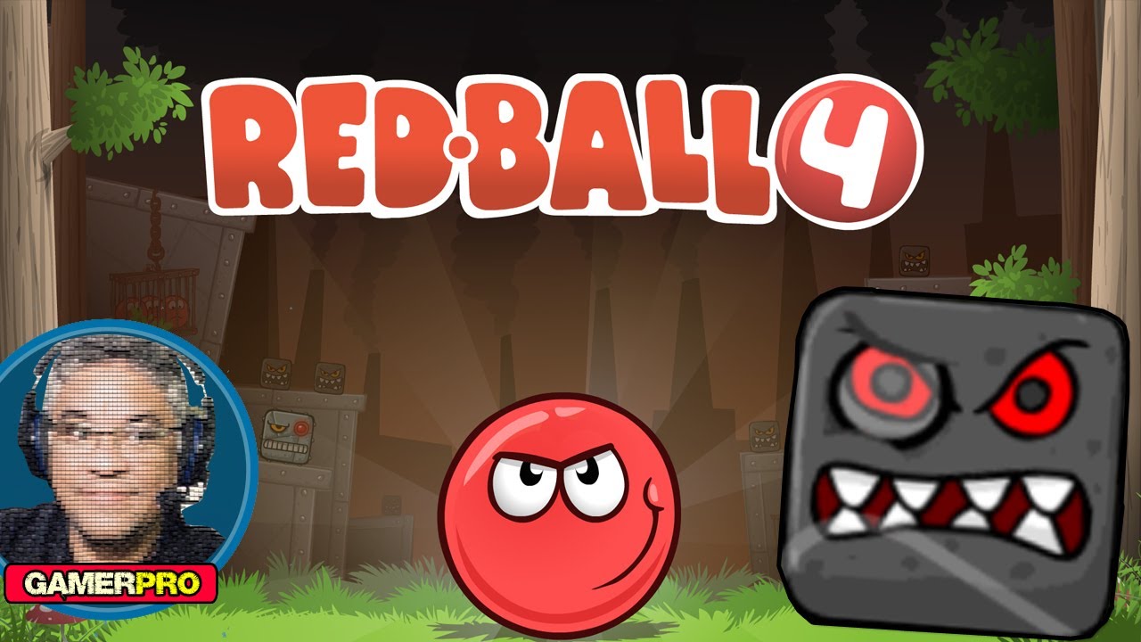 Red Ball 4 / Bola Vermelha 4 (Jogo/Game) - Níveis 1, 2, 3 e 4