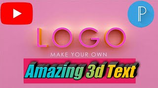 How To Make 3D Text Like Mmp Picturepixellab