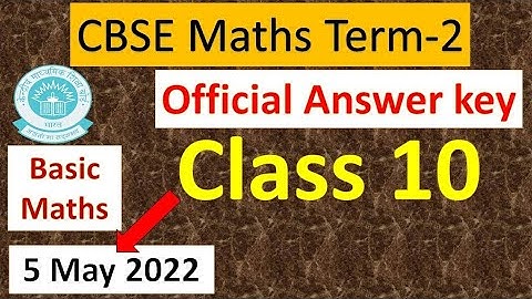 10th class Basic maths answer key 2022/term 2 ll set 1 /2/ 3 ll basic maths solution term 2 ll 5 may