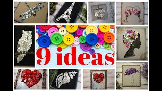 9 WORKS FROM BUTTONS!