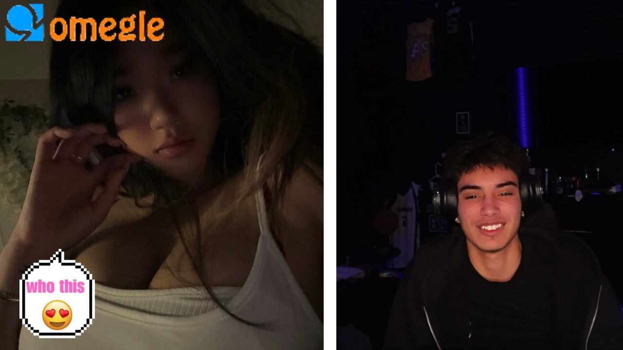 OMEGLE late at night...(funny moments)