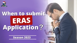 ERAS application timeline, 2023 season: When to submit?