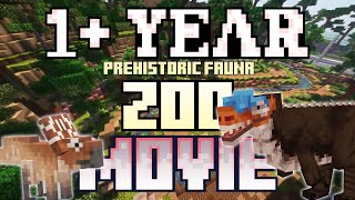 I Spent OVER A YEAR Building Dinosaur Zoo