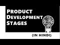 Product Development Stages in Hindi | New product development stages | Marketing Management | ppt