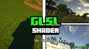GLSL Shader Beta 2 New Leaks•With Working Player Shadow And Fake Reflection•For Mcpe Android and iOS
