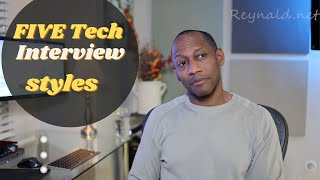 5 Interview Categories you MUST KNOW to get a tech job!