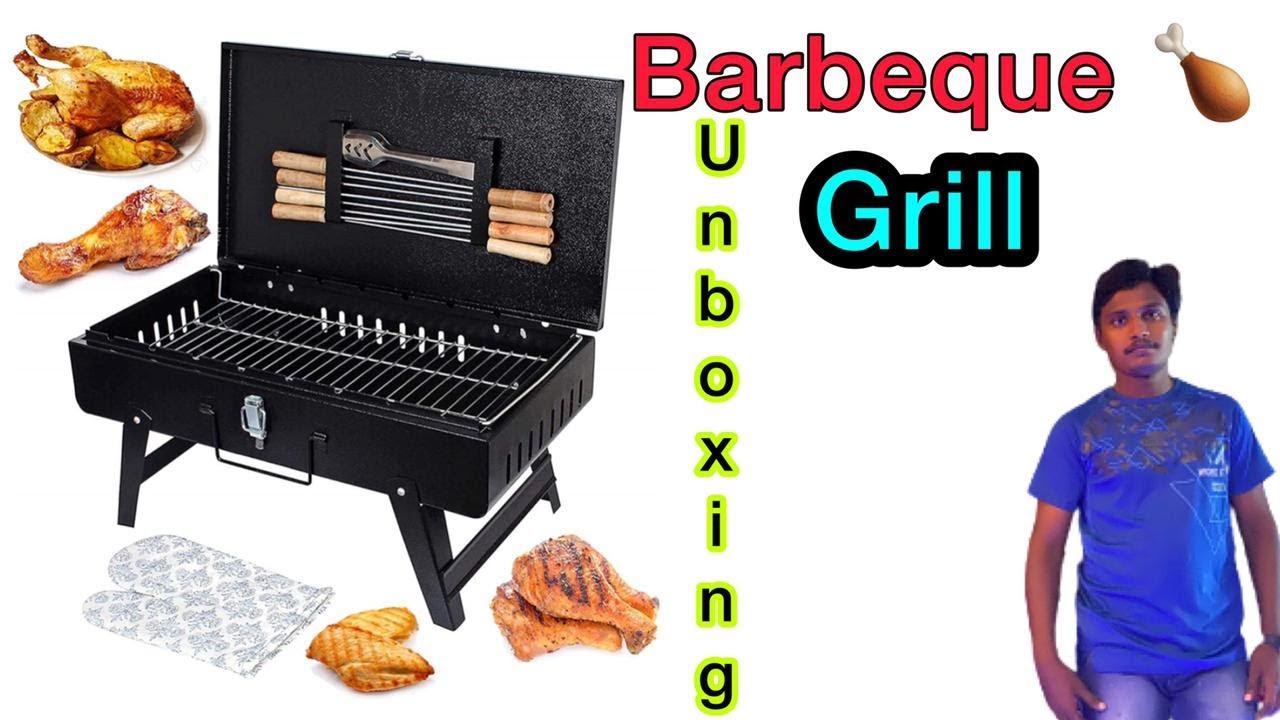 Barbecue and Tandoor Grill unboxing in Telugu theindian urskanna AmazonInOfficial YouTube