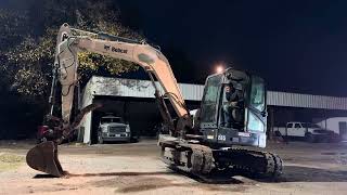 2016 Bobcat E85 Midsize Crawler Excavator Inspection & Operations Video