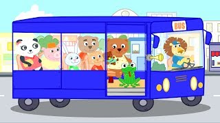 Wheels On The Bus Little Baby Song | Nursery Rhymes for Babies & Videos for Kids