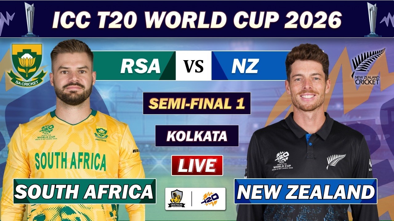 SOUTH AFRICA vs NEW ZEALAND ICC T20 WORLD CUP MATCH LIVE COMMENTARY | SA vs NZ SEMIFINAL LIVE | SA 2