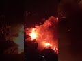 Terrifying Drone Footage Shows Fire Ripping Through Hundreds of Homes in Philippines #shorts