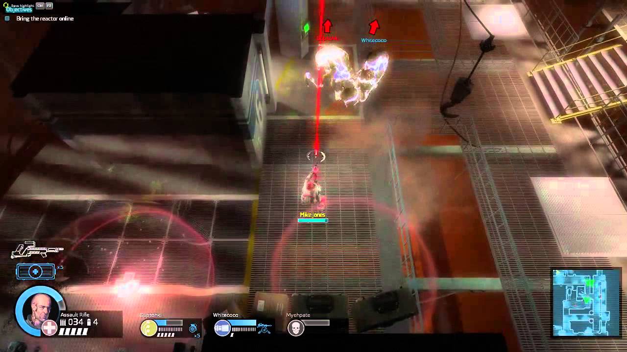 Friends play Alien Swarm