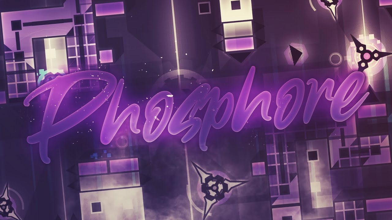 NEW LEVEL! PHOSPHORE by ZephiroX (me) Vlacc/Shocksidian Style Geometry Dash 2.1