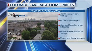 $325,000 average price for a Columbus home in April