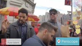 Video thumbnail of "Spontaneous Beat Boxing Public Piano Jam in NYC - Periscope Piano Man #5"