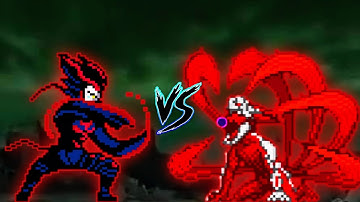 Monster Garou (New) VS Naruto (all form) in Jump Force Mugen🤩