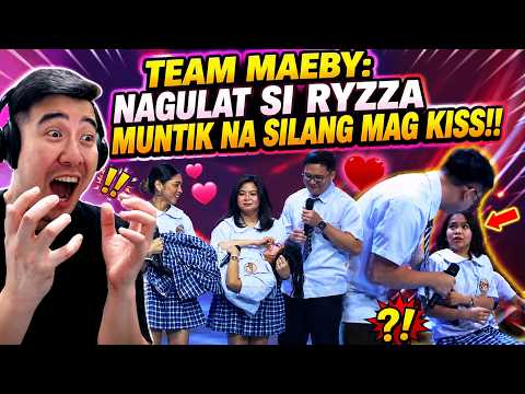 TEAM MAEBY: NAGULAT SI RYZZA MUNTIK NA SILANG MAG KISS!!!! Ryzza Mae Dizon | Bimby AQUINO
