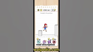 Brain Test Level 342  Complete the parkour