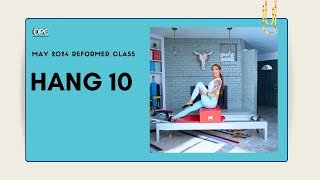 10 Min. Reformer workout: Hang 10 | Online Pilates Classes