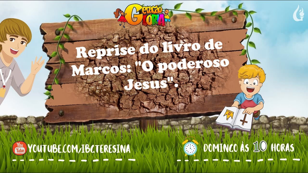 Recordando uma das histórias do poderoso Jesus.