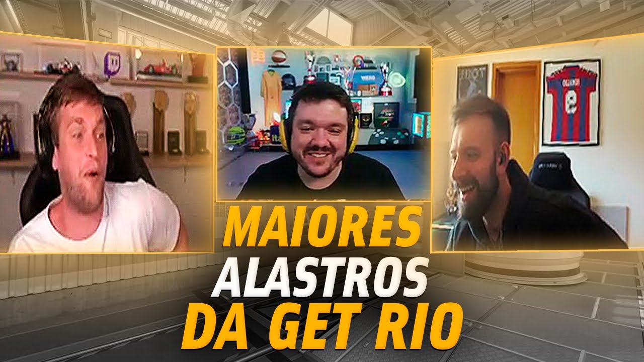 30 Clipes mais vistos da GET RIO nas lives da TRIBO (Gaules, Michel ...