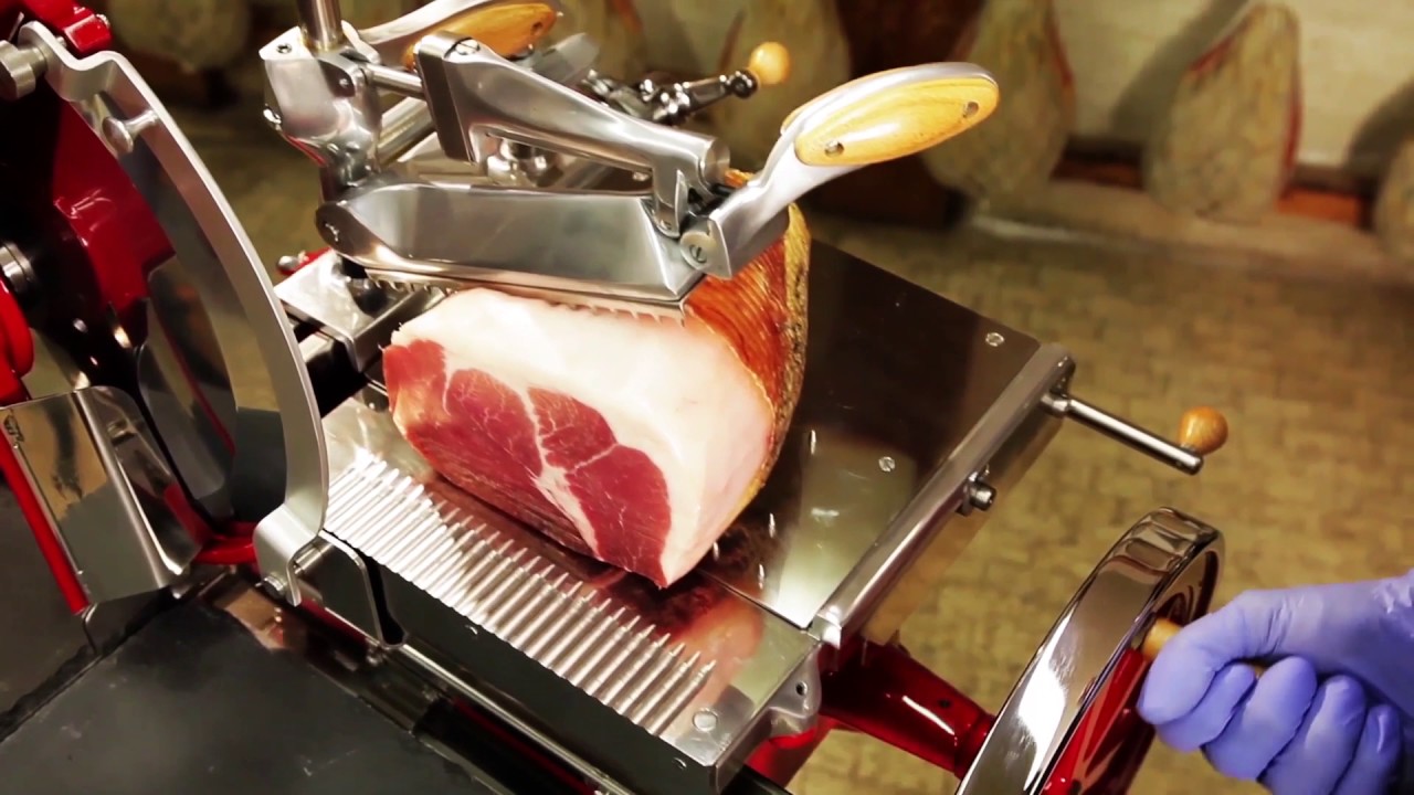 Affettatrice Tomaga TUTORIAL - Taglio del prodotto [CAP.1]