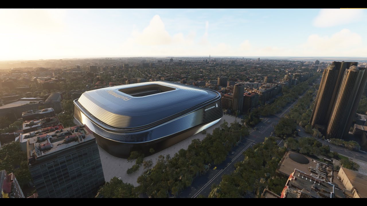 Vídeo: Obras del Santiago Bernabéu: vistosos cambios en la última  simulación del 'look' final