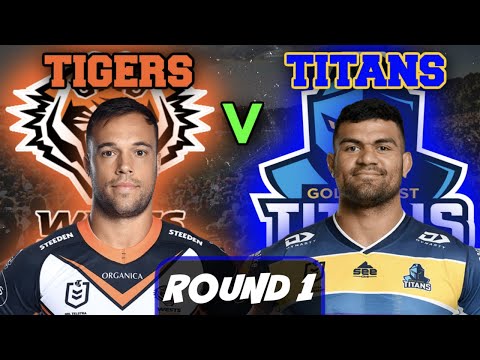 Wests Tigers vs Gold Coast Titans 