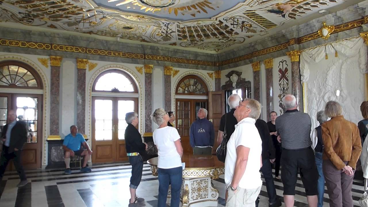 Eremitageslottet med Kirsten og Peter