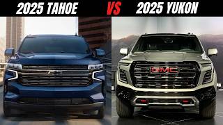 2025 GMC Yukon vs 2025 Chevrolet Tahoe Which Full-Size SUV Should You Choose