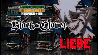 KUMPULAN LIVERY BUSSID ANIME BLACK CLOVER / KARAKTER LIEBE screenshot 1