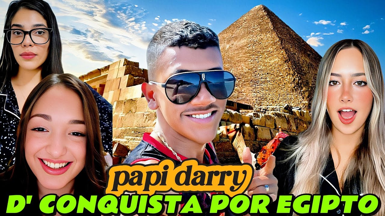 Papi Darry de gira por Europa ahora está en Egipto conquistando las chicas más lindas..