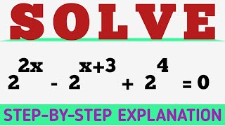 Can You Solve This Exponential Equation? Step-By-Step Explanation