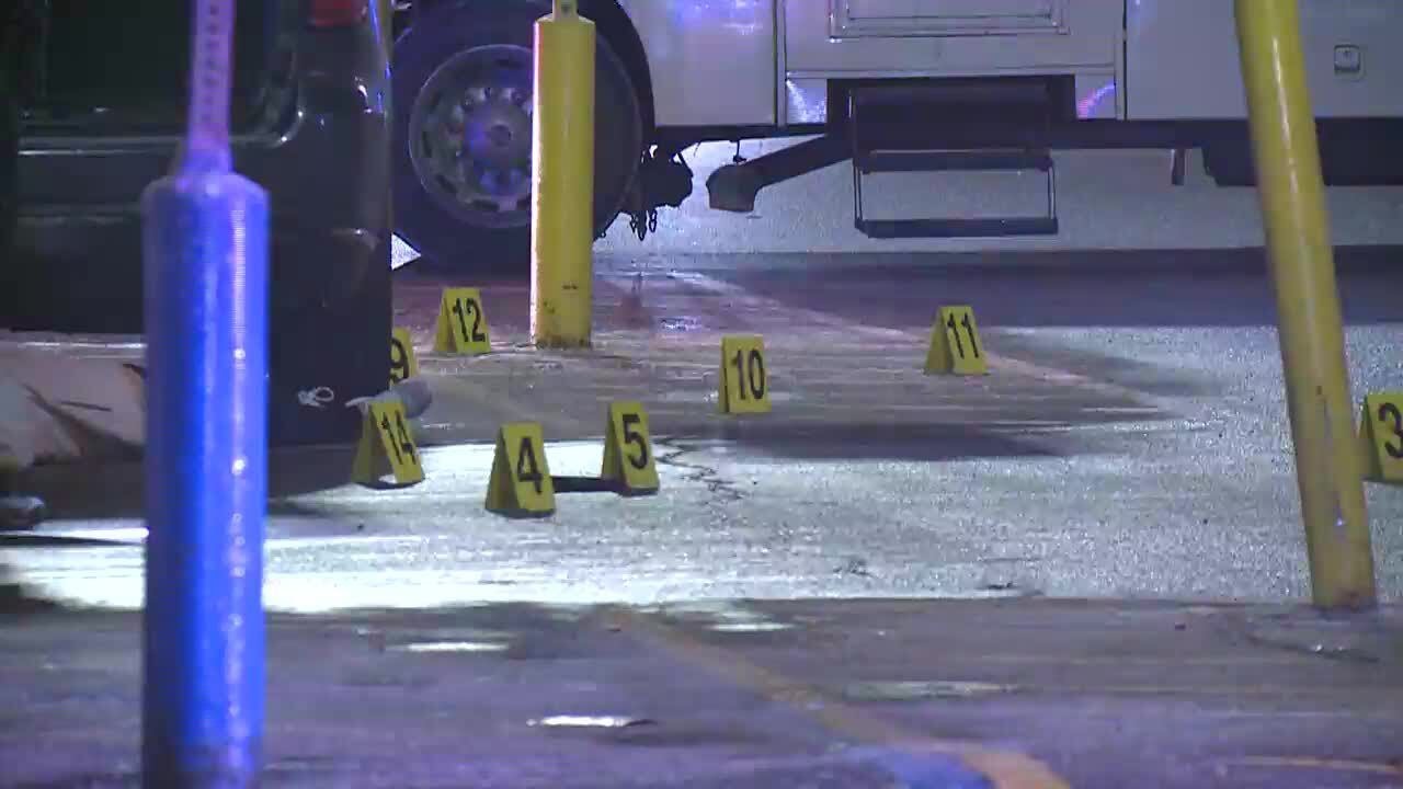 Scenes from Dimond Walmart double homicide on Nov. 19, 2023 YouTube