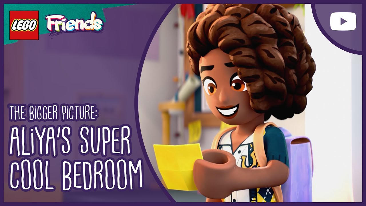 ALIYA’S SUPER COOL BEDROOM 🛌 | LEGO Friends The Next Chapter - YouTube