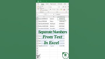 Separate Numbers from Text in Excel FAST Using Flash Fill | টেক্সট থেকে নাম্বার আলাদা করুন