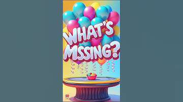 What’s Missing? 🍕🧁🍇 | Fun Memory Game for Kids  #kidsgames #memorygame