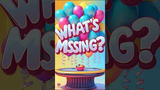 Watch Carefully—One Item Is Gone! 👀 Memory Game
