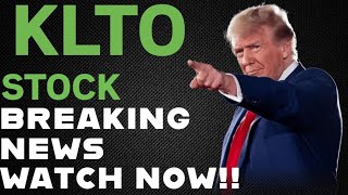 KLTO Stock - Klotho Neuroscience Inc Stock Breaking News Today | KLTO Stock Price Prediction | KLTO Klto Stocktwits