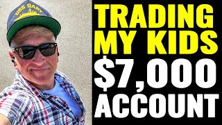 Writing Covered Calls with my kids SMALL ACCOUNT - PayPal Covered Call