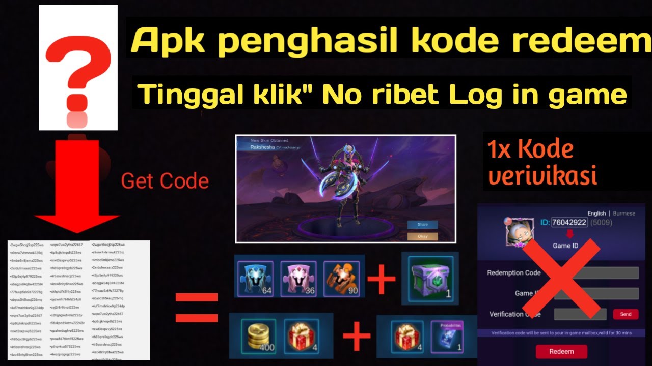 How to find Redeem Codes Mobile Legends Still Working | EASY GET CODES