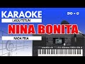 Karaoke - Nina Bonita ( Nada Pria )