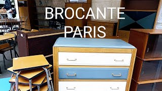 Paris France | VINTAGE SHOPPING in Paris 🛍️ Marché aux puces 🪑 Antiquités 🏺 Brocante in Paris