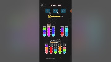 Water Color Sorting|Level 212