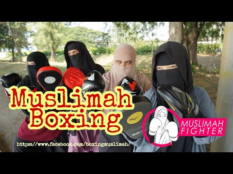 Boxing Pad Training- Muslimah boxing