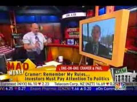 Cramer Interviews Ron Paul